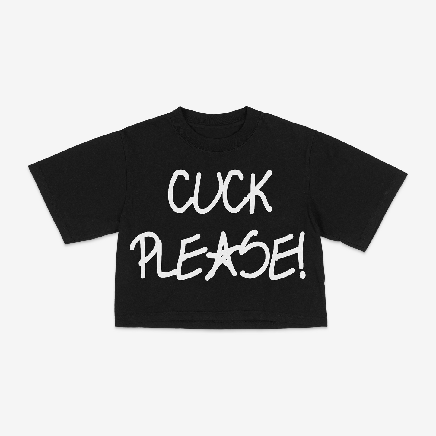 CUCK PLEASE CROP-T
