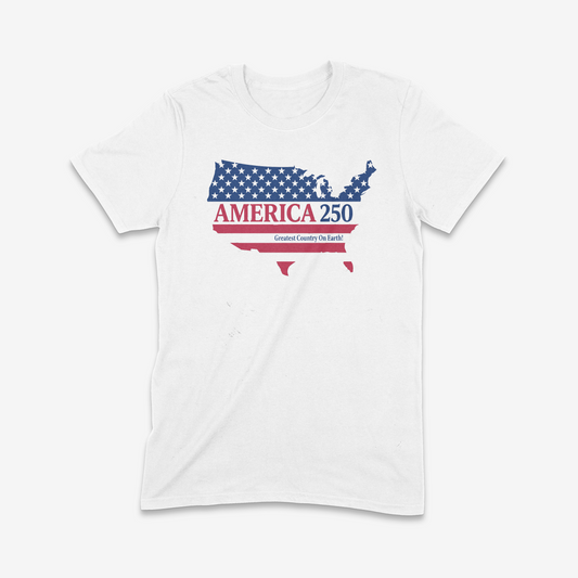 America 250 Banner Tee