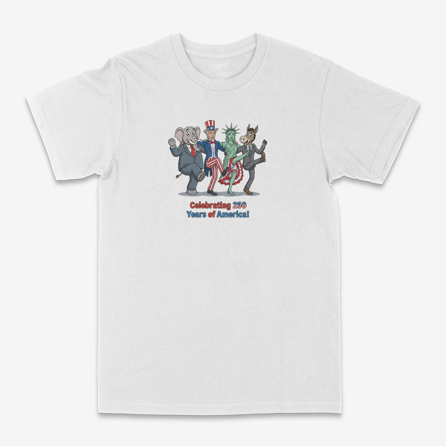 Non-Partisan Can Can T-shirt