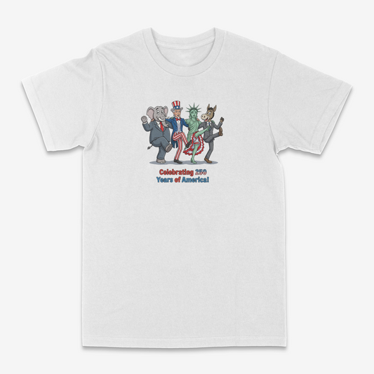 Non-Partisan Can Can T-shirt