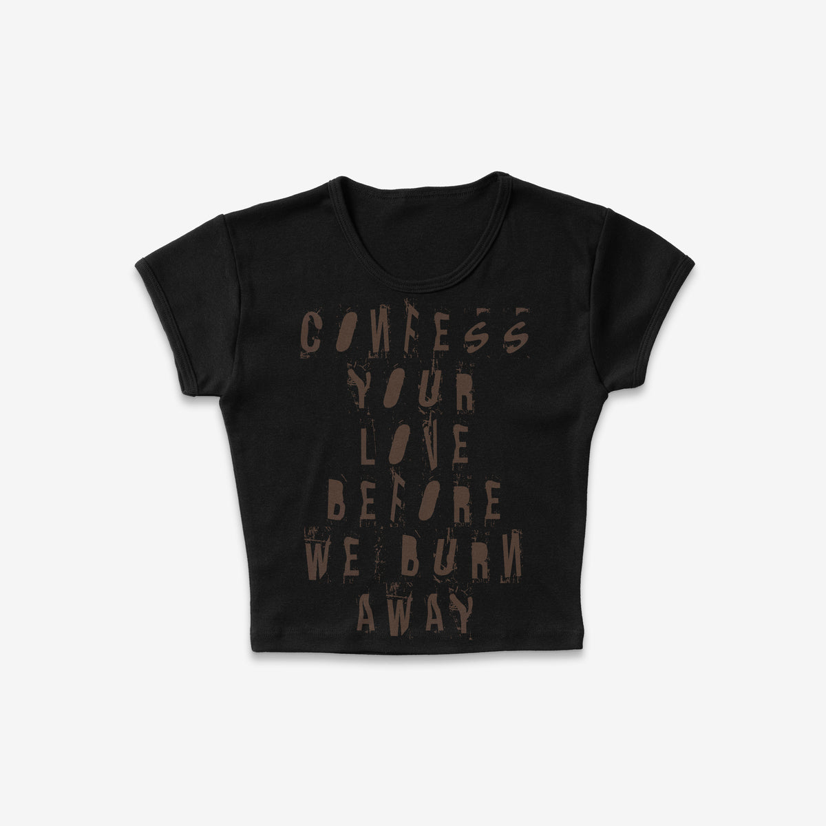 Confessions Of  A Flame Crop Tee