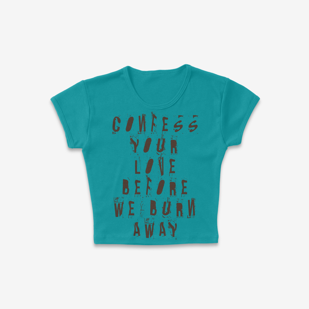 Confessions Of  A Flame Crop Tee